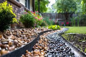 Drainage system in landscape
